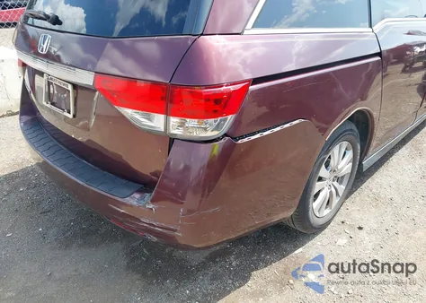 2014 Honda Odyssey Ex-L z USA, uszkodzony, nr VIN 5FNRL5H67EB079793